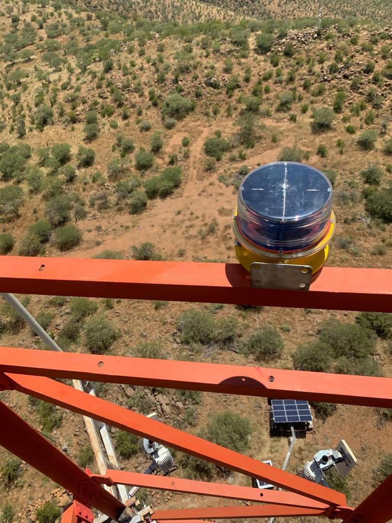 Piping and infrastructure at an operational plant